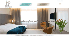 Desktop Screenshot of hotelprincess.be